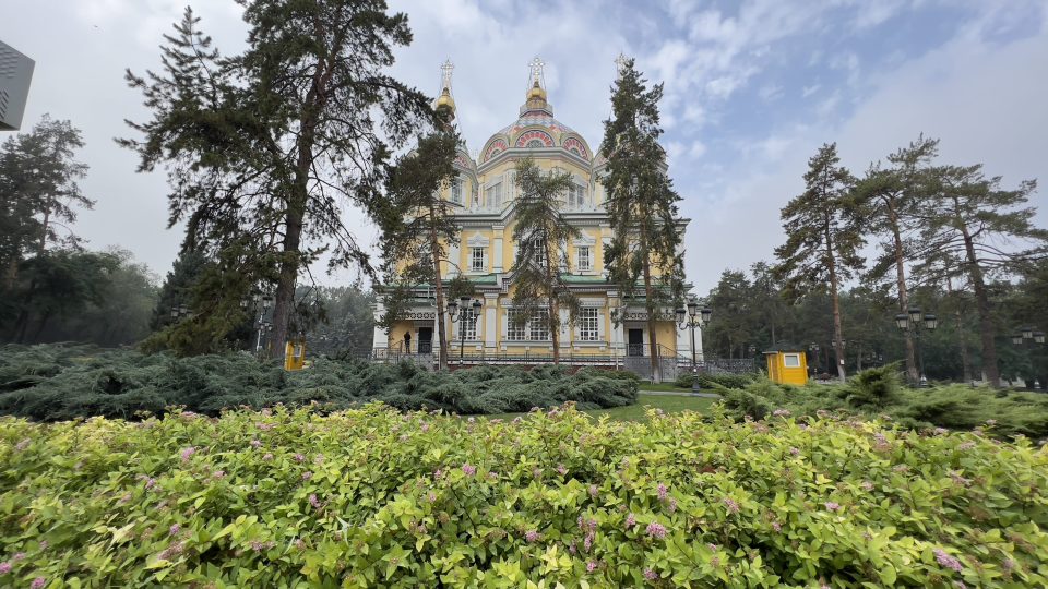 Panfilov Park and Zenkov Cathedral