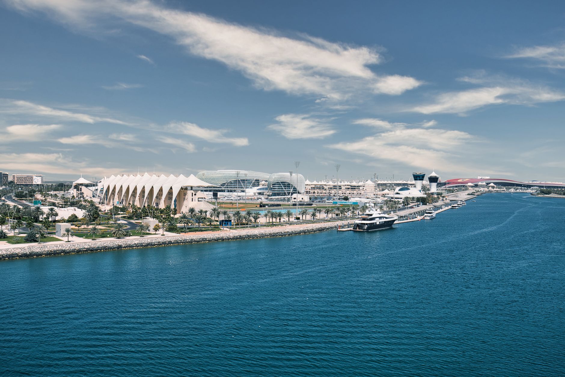 Planning a day on Yas Island