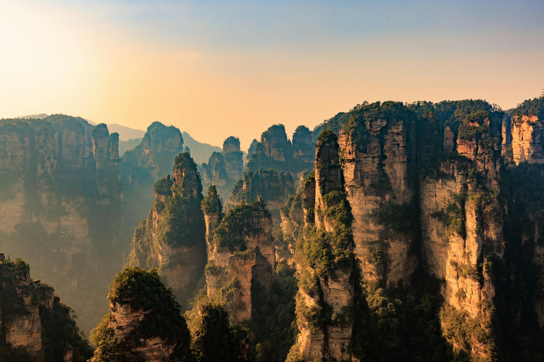 Domestic Flights within China - Zhangjiajie