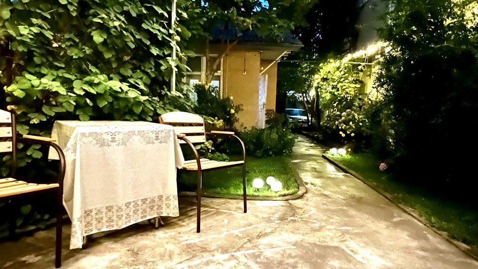 Interior common area of Frodo Guest House