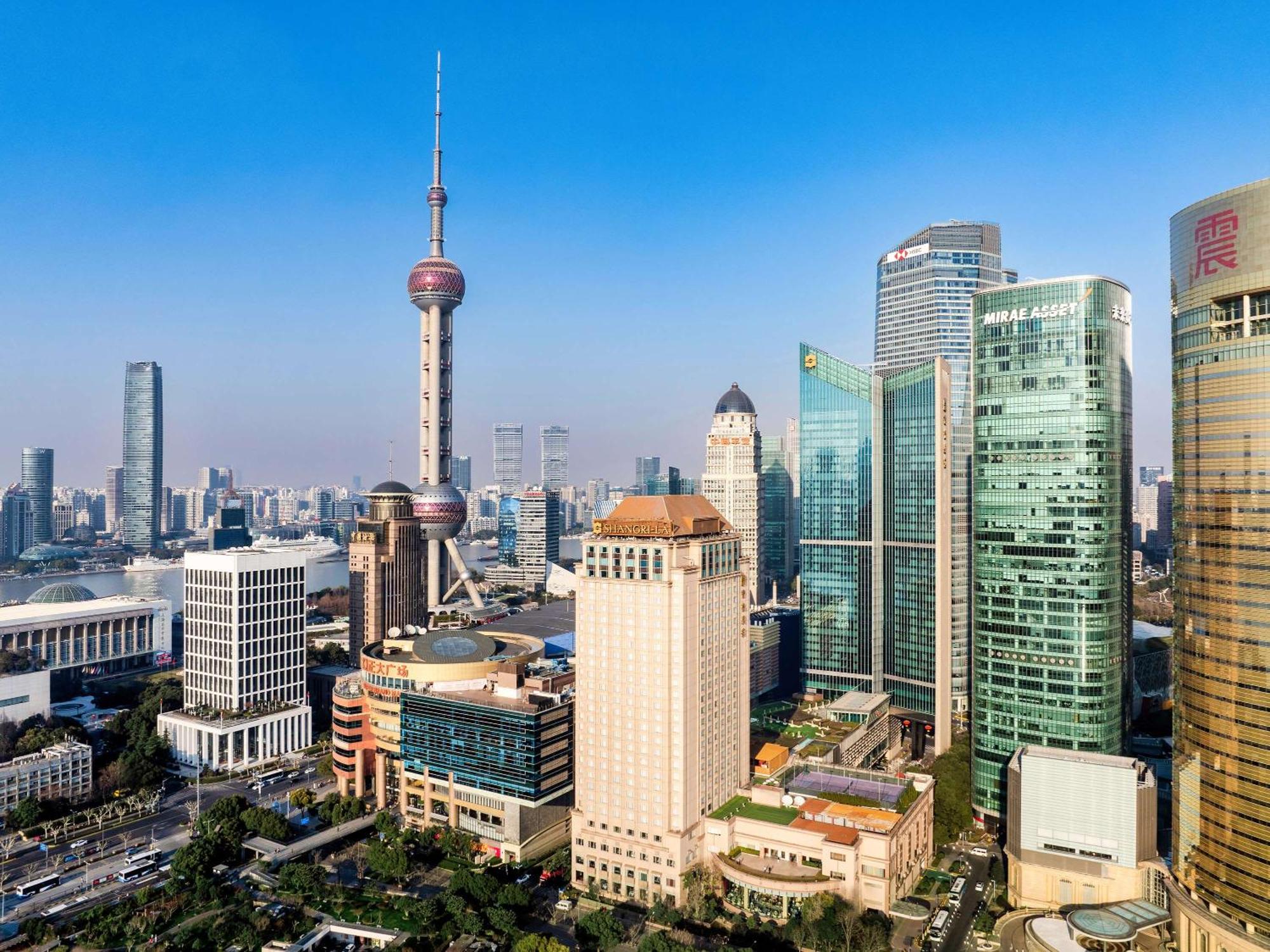 Pudong Shangri-La Shanghai view