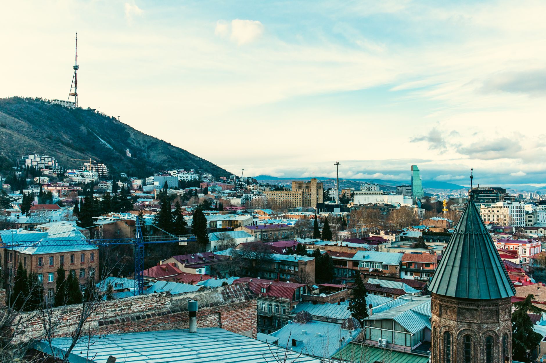 Chughureti and Agmashenebeli: German precision and an Eastern bazaar - Tbilisi