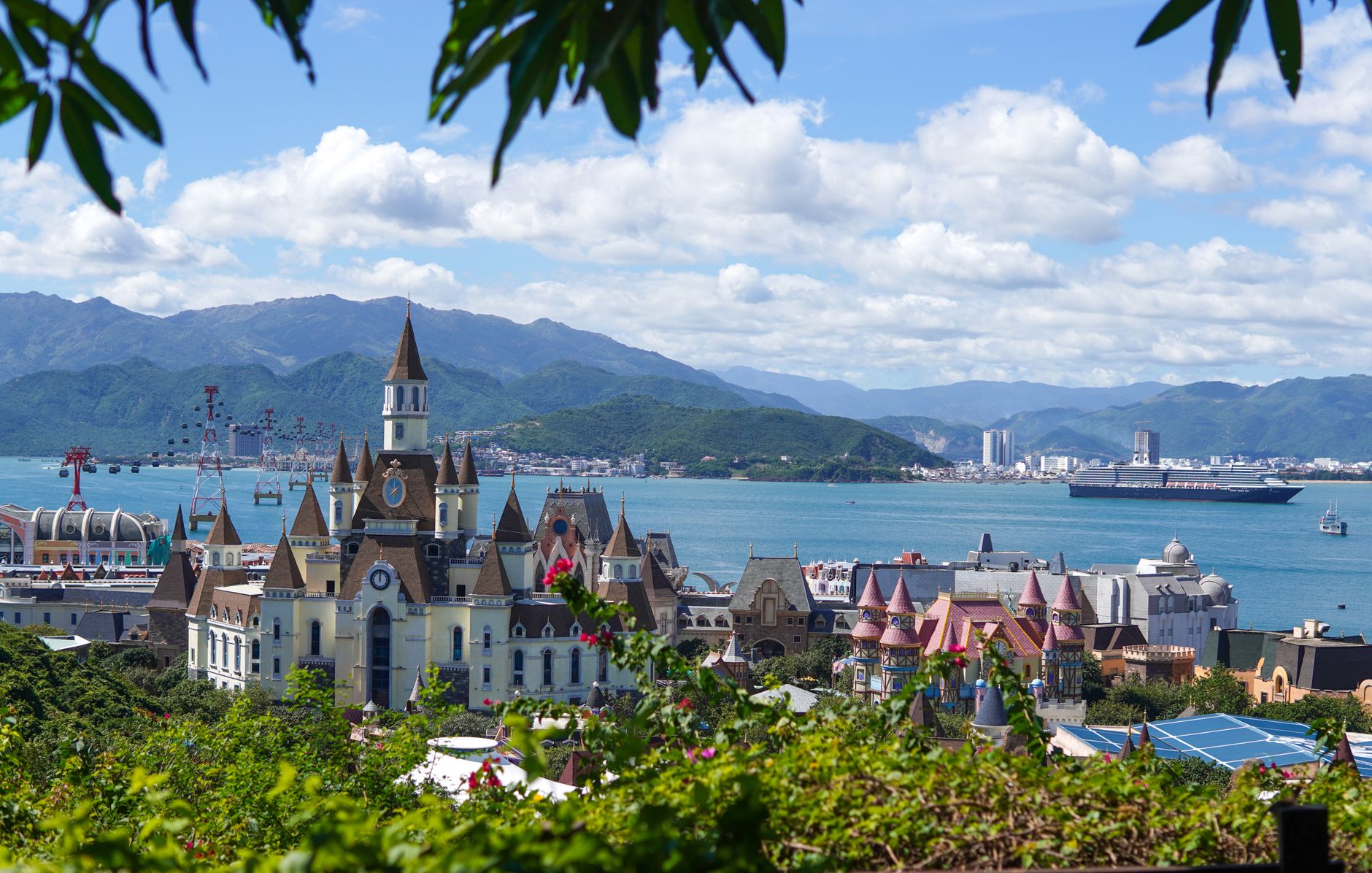 Hon Tre island in Nha Trang bay