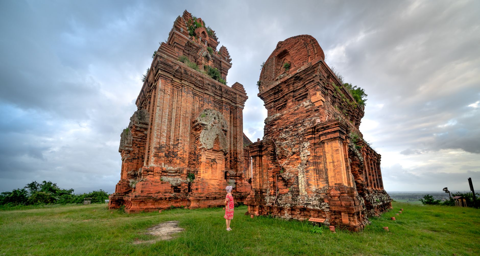 Cham tower in central Vietnam