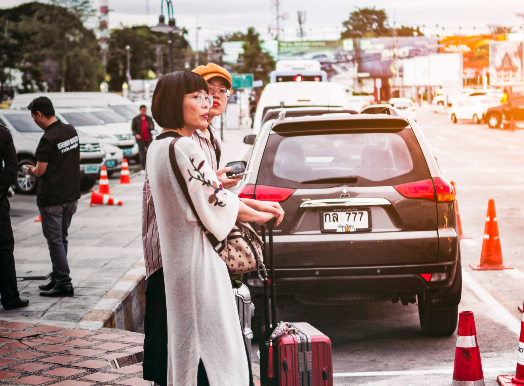 Taxis and Grab - Koh Samui