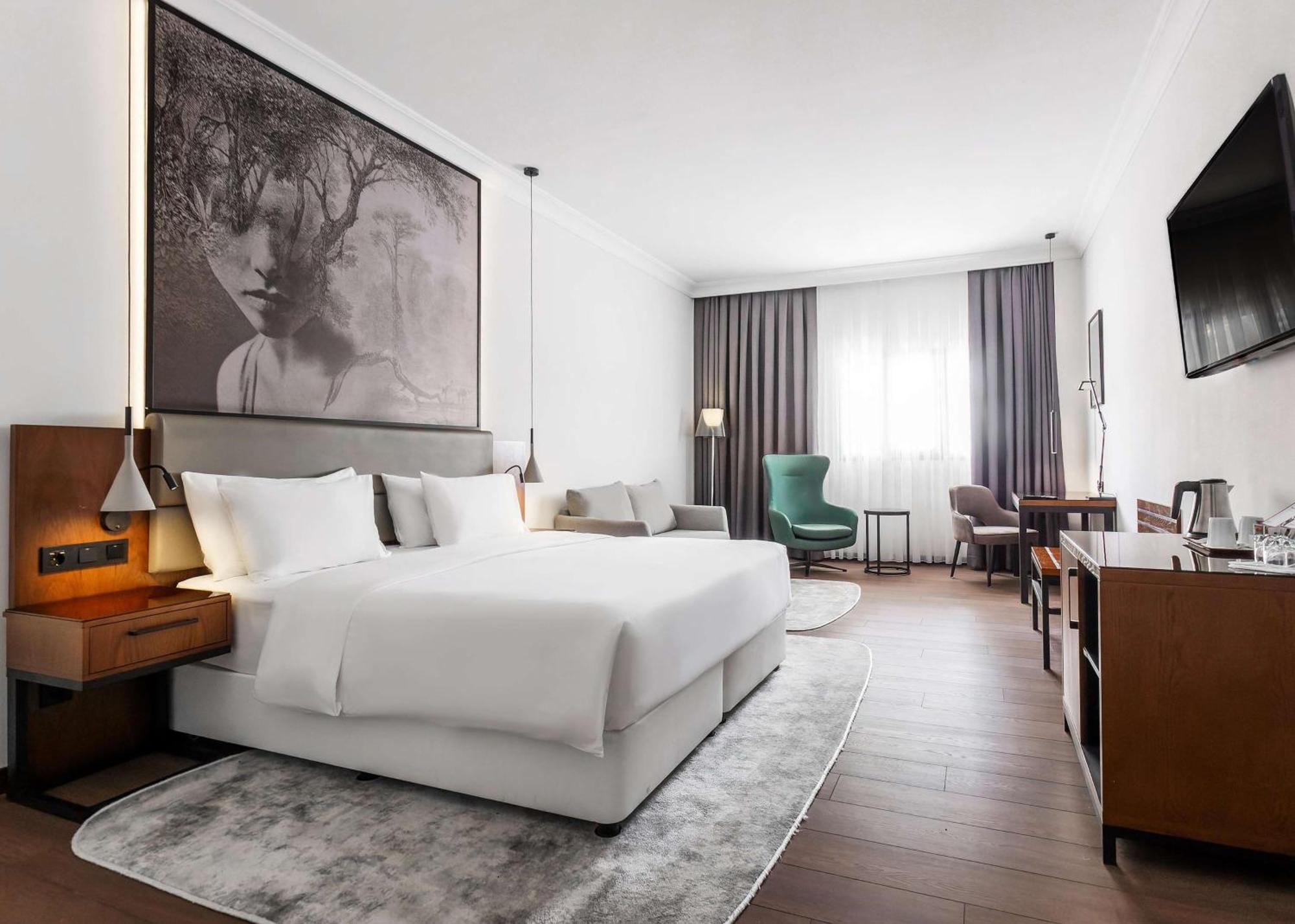 Hotel room at Radisson Blu Hotel, Tashkent