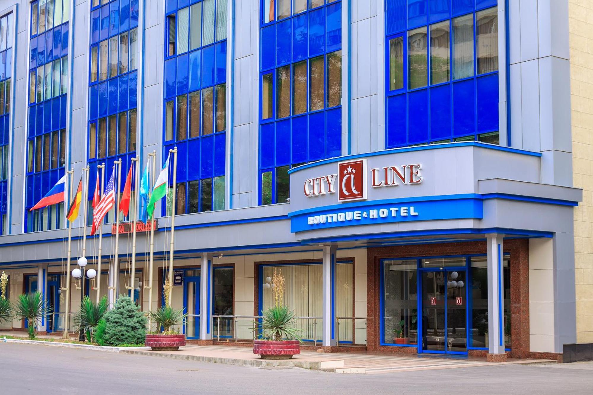 Exterior of City Line Boutique Hotel
