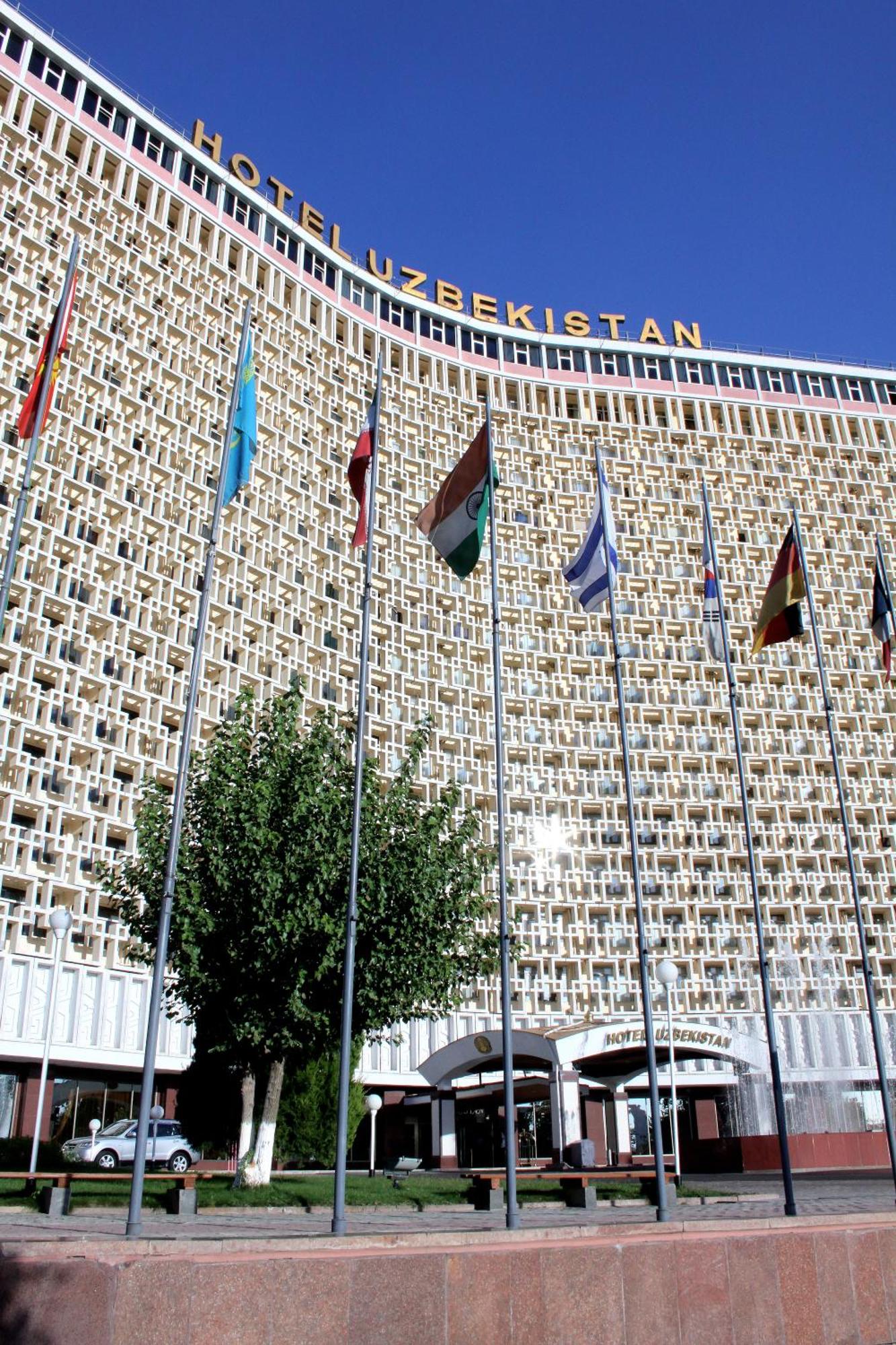 Lobby of Hotel Uzbekistan