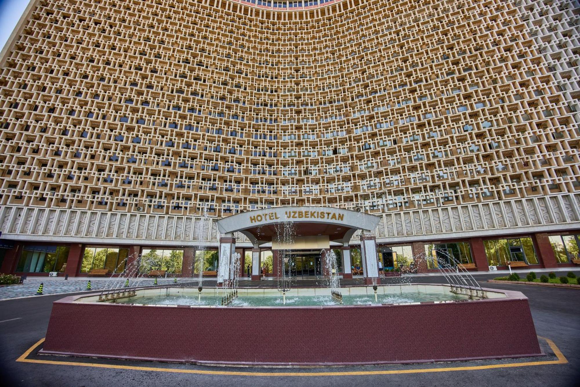 Hotel room at Hotel Uzbekistan