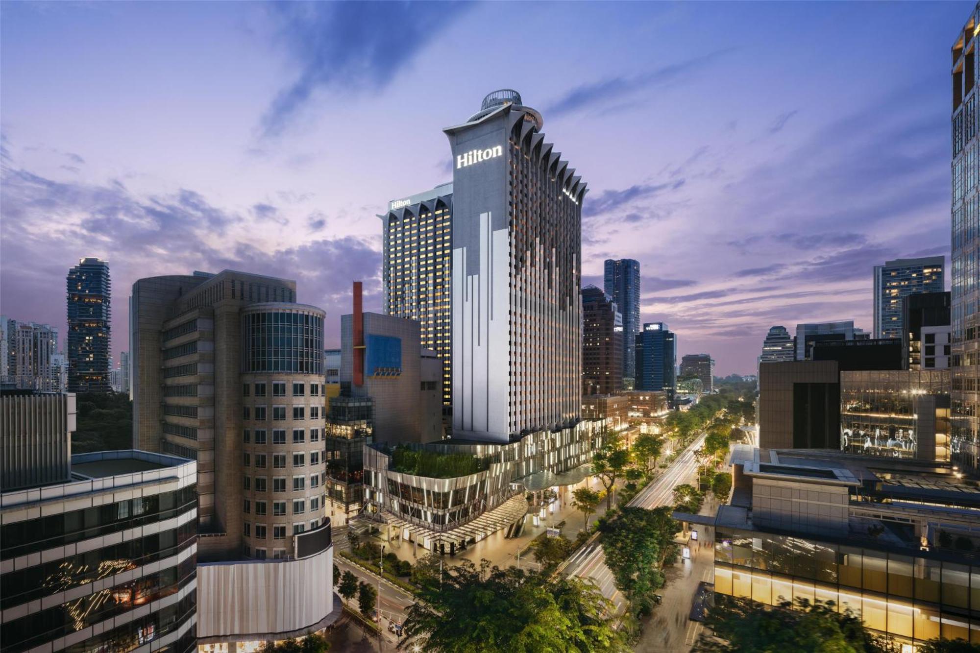 Hilton Singapore Orchard exterior facade