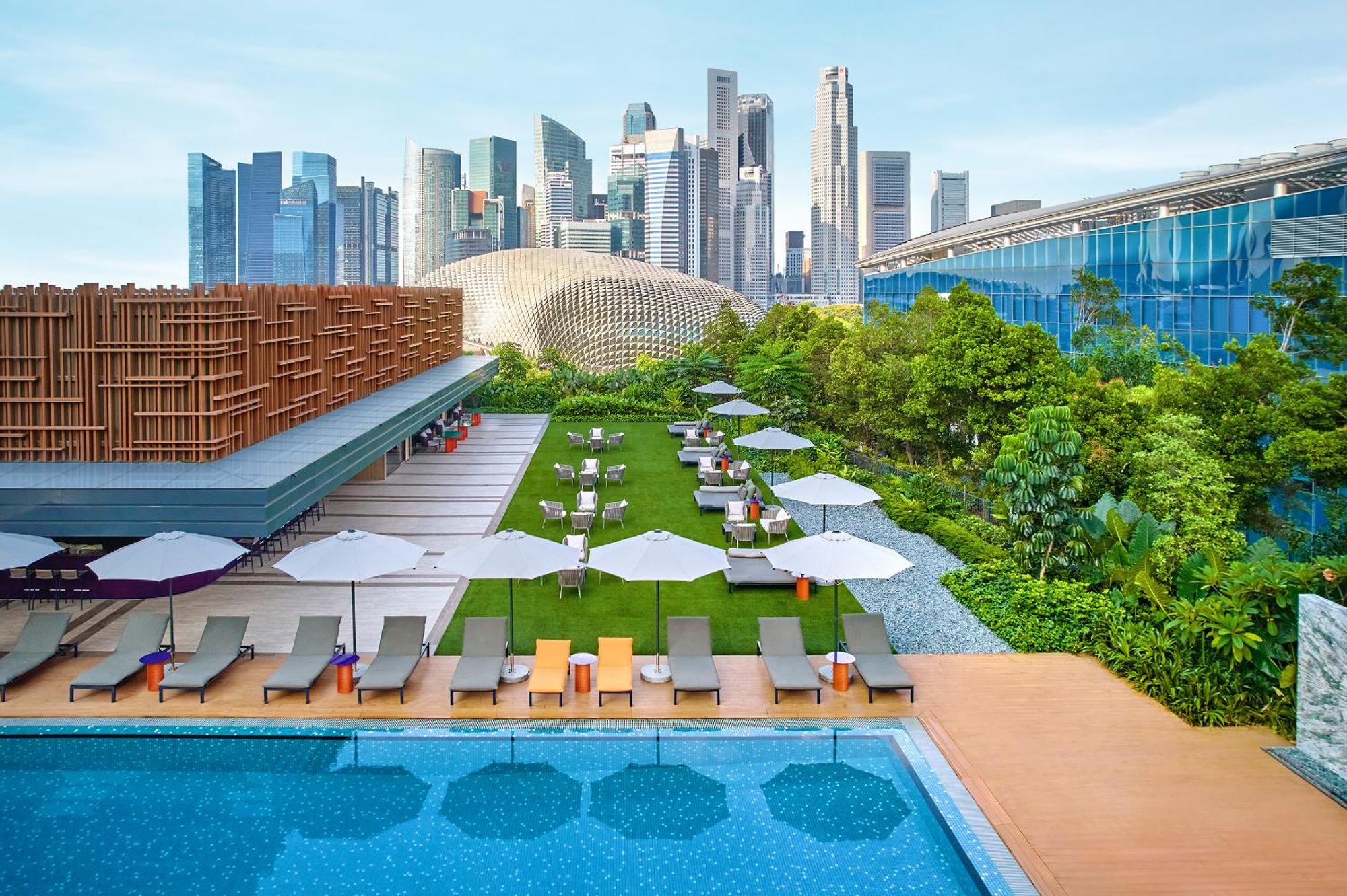 PARKROYAL COLLECTION Marina Bay, Singapore swimming pool